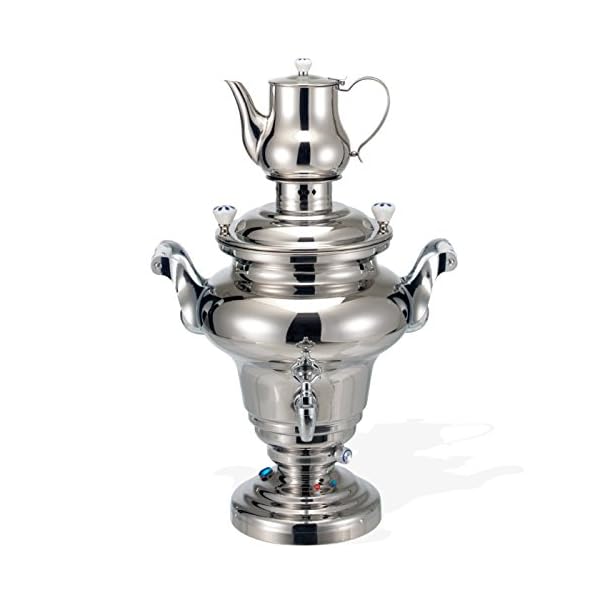 BEEM Royal III Samowar, edelstahl
