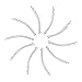 Soochat Rhinestone Bobby Pins Diamond Bobby Pins Crystal Hair Clips Decorations for Lady Women Girls 10 Pcs