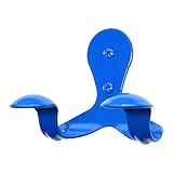 SmartHook ColorZ Garment Friendly Double Coat Hook (Each, Ensign Blue)