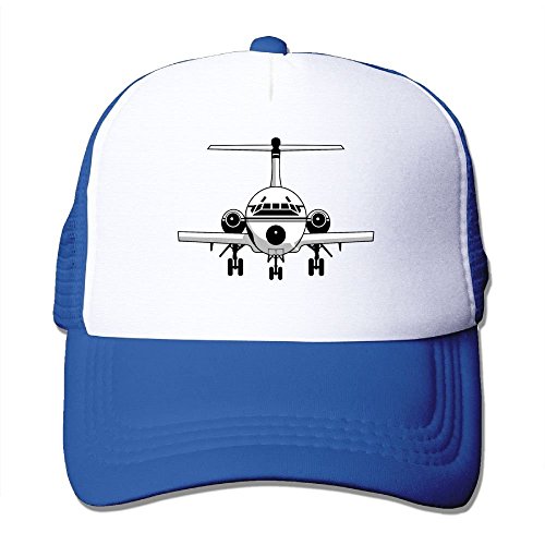 Oiir Ooiip Aeroplane Boeing-747 Unisex Adjustable Mesh Baseball Caps Dad Trucker Hat