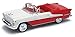 Welly 1955 Oldsmobile Super 88 Convertible, Red 22432 - 1/24 scale Diecast Model Toy Car