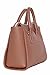 Kenneth Cole Reaction KN1550 Magnolia Handbag Top Handle Messenger Crossbody Shoulder Bag (EARTH)