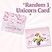 LittleBoo Unicorn Gift Set - Unicorn Squishy, Unicorn Slime, Unicorn Drawstring Backpack, Unicorn Card - Unicorn Gifts for Girls (Cream Cake Unicorn Squishy)