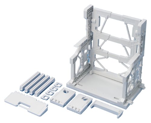 Bandai Hobby System Base 001 Builders Parts 1/144 Action Figure, White