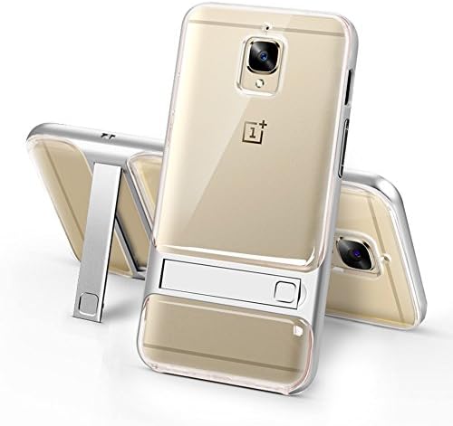 Ongo US OnePlus 3T / OnePlus 3 Case, TPU + PC + Bracket Super Protection / Rugged OnePlus 3T OnePlus 3 (silver)