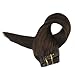 Full Shine Seamless Clip in Hair Extensions Human Hair Brown Clip in Extension with PU Weft Real Silky Straight Natural Hair Easy of Use Add Volume 14 Inch 120 Grams 8 Pcs