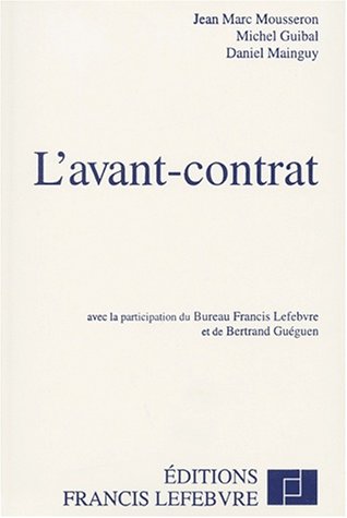 L' avant-contrat