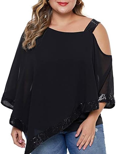 overlay chiffon top