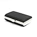 Shiratori Women's Vintage PU Beaded Square Clip Clasp Evening Clutch Crossbody Bag Purse