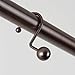 Maytex Mills 90079 Ball Shower Hooks, Oil Rubbed Bronze