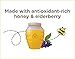 Zarbee's Naturals 96% Honey Cough Soothers + Immune with Elderberry, Vitamin C, D, and Zinc for Immune Support*, Natural Mixed Berry Flavor, 14 Drops