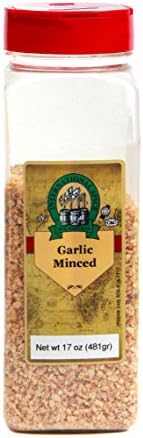 International Spice Premium Gourmet Spices- GARLIC MINCED: 16 oz