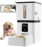 DoHonest Automatic Dog Feeder with Camera: 5G WiFi