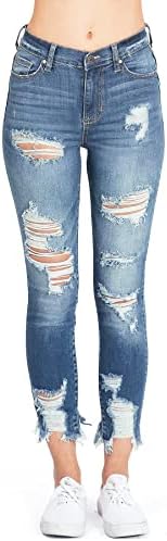 Cello Jeans Women's Juniors Mid Rise 