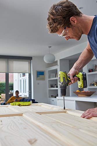 RYOBI 18 V ONE+ Akku-Bohrschrauber R18DD3-215S, 2-Gang-Getriebe, 13 mm Schnellspannbohrfutter, inkl. 2 x 1,5 Ah Akku und Ladegerät – Bild 7