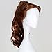Miss U Hair Princess Wig Long Curly Brown Belle Cosplay Costume Wig Claw Ponytail