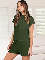 ANRABESS Two 2 Piece Outfits Womens 2024 Spring