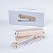 Clear Gold Toned Acrylic Stapler by DS DRAYMOND STORY - Fits Standard Staples (24/6 or 26/6) - Graduation Gifts Gold