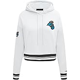 Pro Standard NCAA womens Womens College Classic Essentials Brushed Back French Terry Cropped Pullover Hoodie