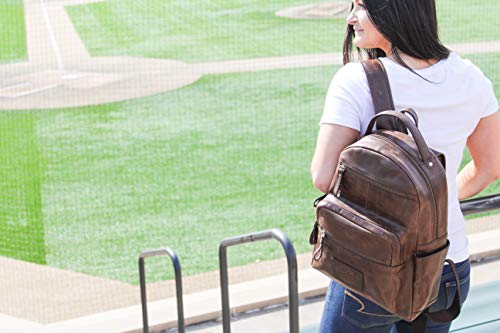 rawlings genuine leather backpack