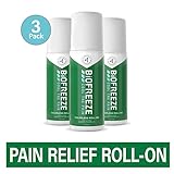 Biofreeze Pain Relieving Roll on Gel - 3 Ounce - Colorless - Pack of 3
