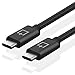USB C to USB-C Cable, CablePlux USB Type C to Type-C 3.1 Gen1 (6.6 ft Black) Braided Cord with Power Delivery & Fast Charge for Galaxy Note 9 & S9, Google Pixel 3 XL, Huawei P20 Pro, LG V40, LG G7