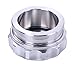 HiwowSport Aluminium Alloy Fuel Cap Weld On Filler Neck Oil Tank Cap (2inch, Silver)