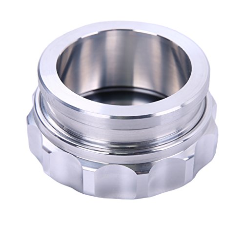Silver Color 2inches Aluminium Alloy Fuel Cap Weld On Filler Neck And Oil Tank Cap