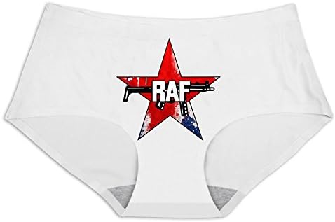 SHEAN Raf Logo Womens Silk Underwear White