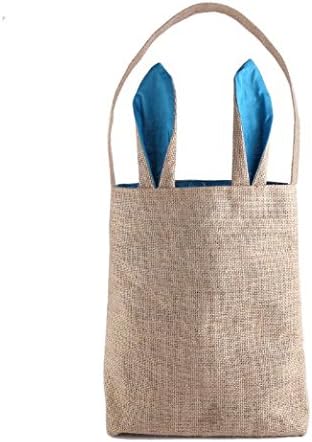 iHomie Gift Bag Creative Bunny Ears Design Birthday Party Gift Favor Bag 5 Colors for Choice (Blue)