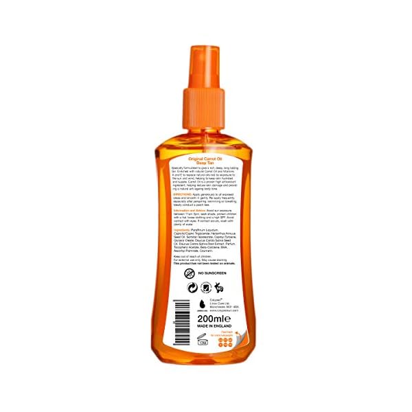 Calypso-Original-Carrot-Oil-Deep-Tanning-Spray-200-ml Calypso Original Carrot Oil | No SPF | Accelerates tanning | No Self tan | 200ml
