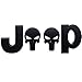 TK-KLZ 3D Metal for JEEP Premium Car Side Fender Rear Trunk Emblem Badge Sticker Decals for Chrysler JEEP Grand Cherokee Wrangler Compass Cherokee Renegade Patriot Grand Comander Decoration