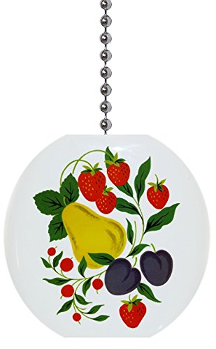 Retro Fruit Solid Ceramic Fan Pull