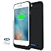 iPhone 6 Battery Case, TURATA Ultra Slim Rechargeable Protective Extended Battery Charging Case with 3200mAh Capacity [Apple MFi Certified] for iphone 6/6S (4.7 inch)(Black)