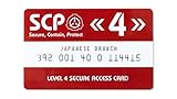 SCP Foundation Secure Access Card Level 4