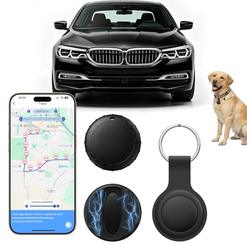 GPS Tracker per Auto, GPS Auto Localizzatore Compatibile con iOS e Android, Tracciamento Globale in Tempo Reale, Localizzatore Gps Senza SIM, per Bambini, Auto, Animali Domestici, IPX6 Impermeabile