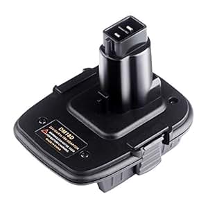 battery adapter milwaukee m18 dewalt