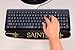 FANMATS 17707 NFL New Orleans Saints Gel Keyboard Wrist Rest