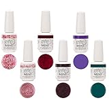 Gelish Gel Nail Polish 9 ml Mini Bottles Party in the Rose Garden Kit (6 Pack)