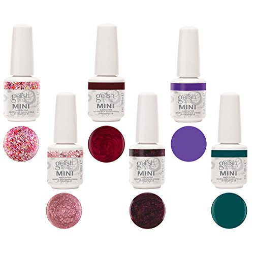 Gelish Gel Nail Polish 9 ml Mini Bottles Party in the Rose Garden Kit (6 Pack) Gelish Gel Nail Polish 9 ml Mini Bottles Party in the Rose Garden Kit (6 Pack)