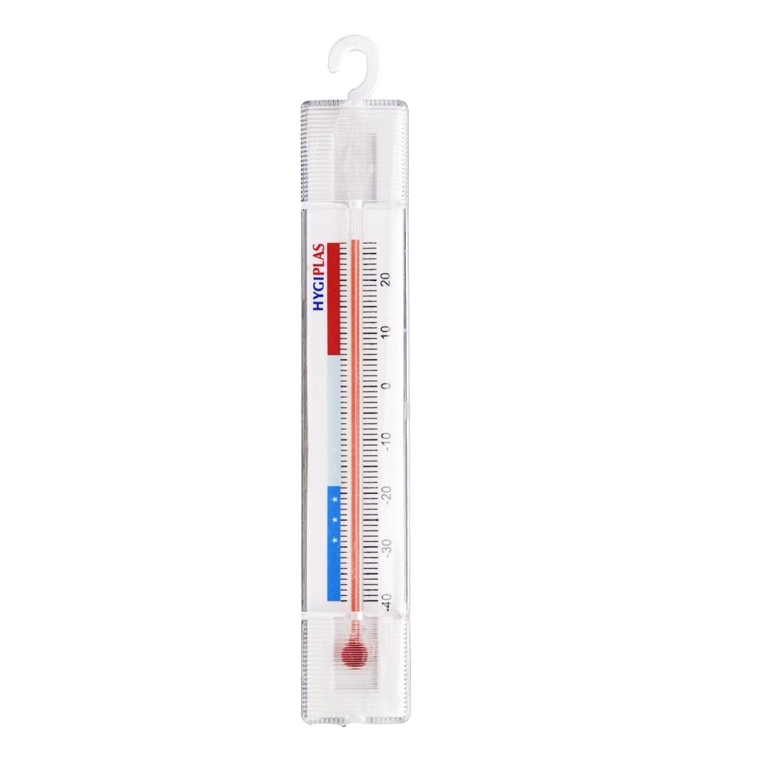 Hygiplas 6067 Hanging Freezer Thermometer 141mm Refrigerator Temperature Gauge