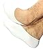 No Show Socks For Men 3pk Quality Cotton Lge Heel Grip Non Slip White, Small