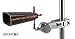 DRUMTOP CBM-1000 - Cowbell Mount with L-Rod - Adjustable Length & Angle Drum Clamp
