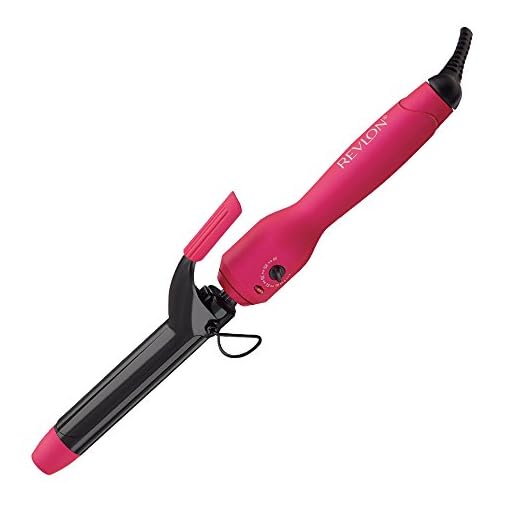 Revlon Salon Long Lasting Medium Curls Curling Iron, 1"