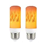 Led Flame Effect Light Bulb 3w Flickering Fire Light Bulbs with Upside Down Effe