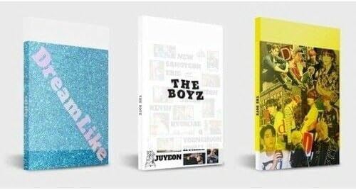 The Boyz Dreamlike 4th Mini Album 3 View Set Cd 92p Booklet 12p Photo Zine 1p Photocard 1p Post 1 Set Sticker Pack 1p Pre Order Item Message Photocard Set Tracking Kpop Sealed Amazon Co Uk Home Kitchen