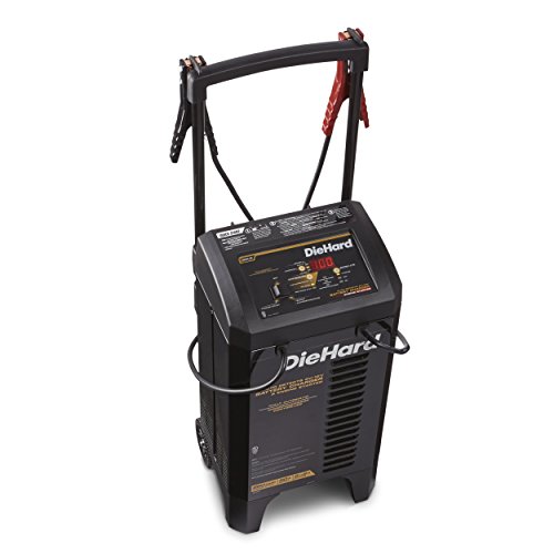 DieHard 71341 6/12V Gold Smart Wheel Battery Charger and 50/250A