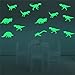 FLY SPRAY 9pcs Creative Luminous Wall Decorative Dinosaur Sticker Glow in The Dark Light Decor Removable Vinyl Decals Mural Baby Nursery Room