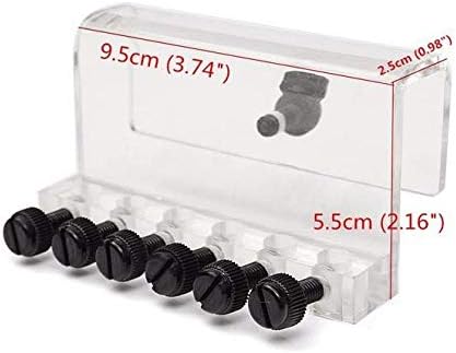 AtFipan 3/6 Tube Holder Holding Pipe Aquarium Additive Dosing Pump - 6