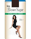 L'eggs Women`s Set of 3 L`eggs Brown Sugar Ultra Sheer Control Top Pantyhose